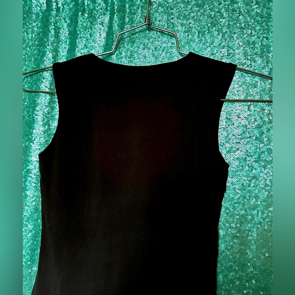 Boohoo Little Black Dress / Plunge Neck Bodycon Midi Dress for ladies size 2 - Picture 5 of 12